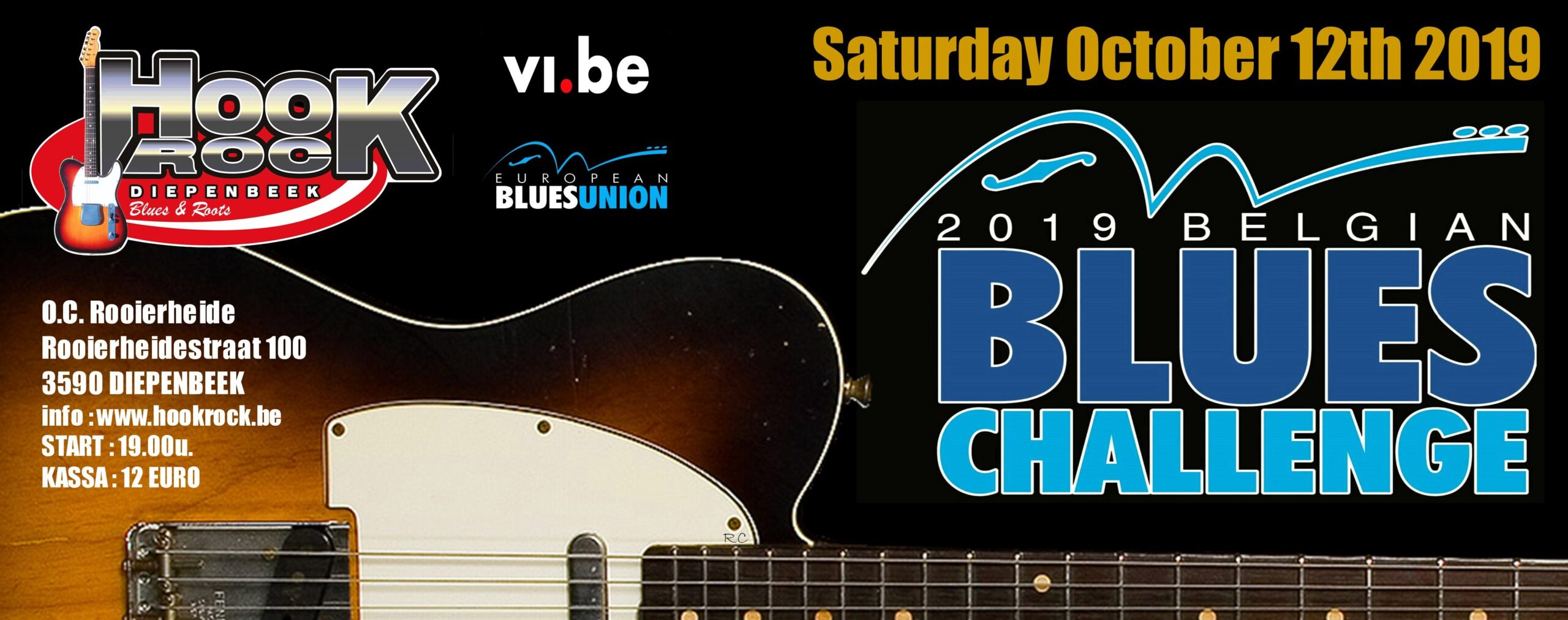 12 OKTOBER 2019: BELGIAN BLUES CHALLENGE, DIEPENBEEK